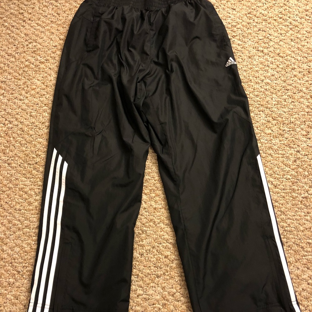 Adidas Men's Fleece Lined Athletic Sweat Pants (M)